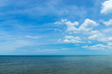 Fototapeta na wymiar Blue Sky with white cloud.