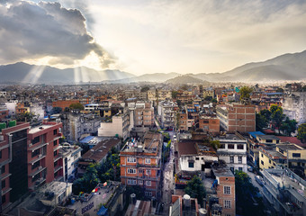 Kathmandu city view