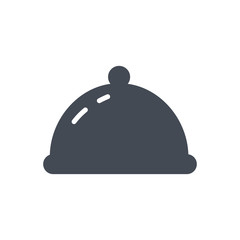 restaurant service silhouette icon tray lid