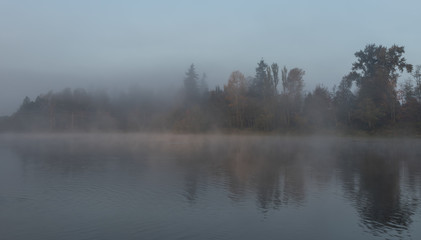 Cool Misty Fall Morning