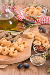 Italian taralli.