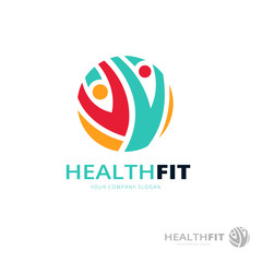 Fitness and Health Logo 
