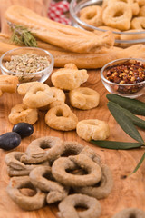 Italian taralli.