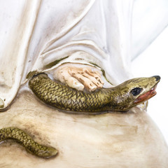 Feet of Blessed Virgin Mary