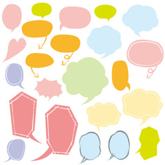 吹き出し 可愛い