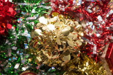 Mini Golden Christmas Tree From a Birds Eye View!