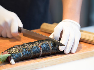 鮪の太巻き寿司 © moonrise