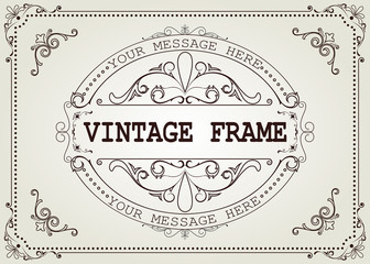 vintage frame