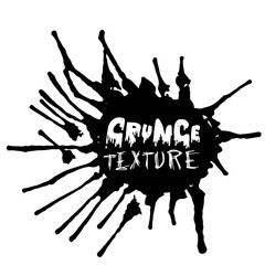 Ink vector brush strokes. Vector illustration. Grunge hand drawn watercolor texture. Space for text.