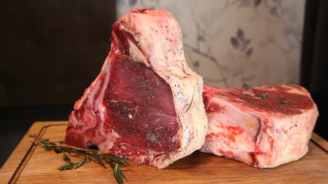 Beef steak. Raw fresh meat Ribeye Steak. Meat for steak. Raw meat. 
