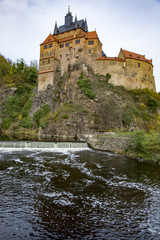 Fototapeta na wymiar Castle Kriebstein in Saxony