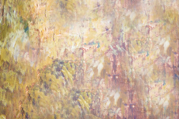 Drawings, stone and wood