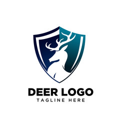 Head Shield deer logo