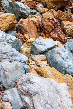 Boulders At The Bay