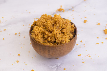 Lecithin in bamboo bowl