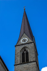 Fototapeta premium beautiful stone churche in Schwarzach in Vorarlberg, Austria