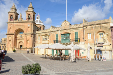 Fototapeta premium The fishing village of Marsaxlokk on Malta island