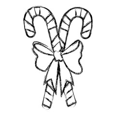 Christmas candy bars cartoon