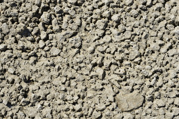 Dry soil cracking