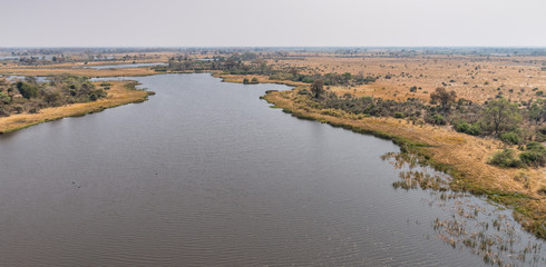 Okavango Delta (aerial view)