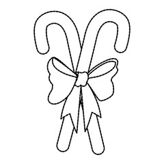 Christmas candy bars cartoon