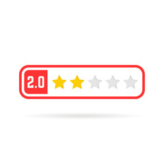 negative feedback frame like two stars