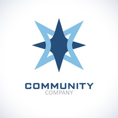 Business logo sign. Community sign design