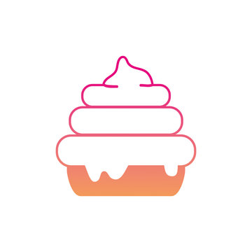 recommend clip art: silhouette delicious cake sweet dessert food