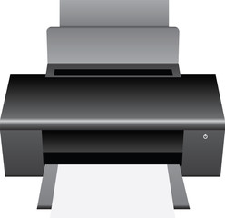 Printer Vector Illustration, EPS 10.