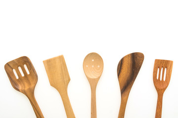 Wood utensils