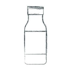 Container bottle isolated