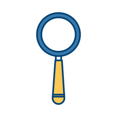 Magnifying glass symbol