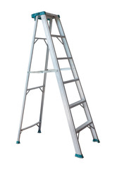 ladder isolated on white