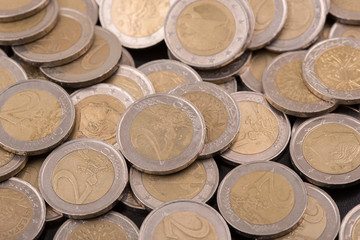 euro coins