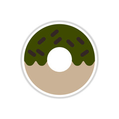 Donut sticker