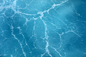 Meer Ozean Meerwasser mit verschiedenen Wasserfarben