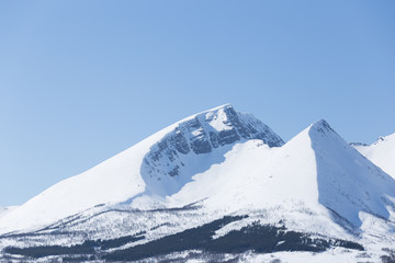Fototapeta na wymiar Montaña en Harstad, Noruega