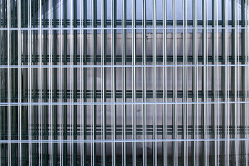 steel metal bars on pile