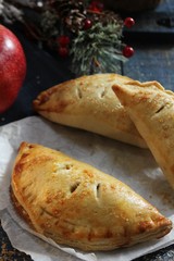 Homemade Apple Hand pies or Turnovers / Thanksgiving Xmas dessert