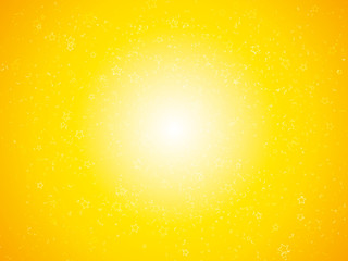 yellow stars abstract background