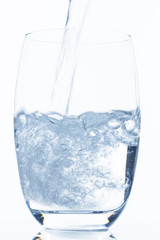 glass with water