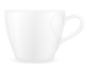 cup for coffee and tea stock vector illustration