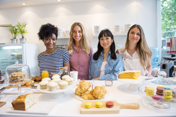Bakery proprietors, portrait