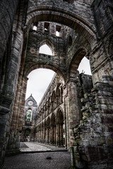 Fototapeta na wymiar Jedburgh Abbey, Scottish Borders