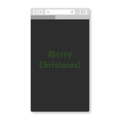 Mobil Browser - Merry Christmas