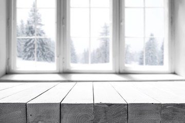 winter window