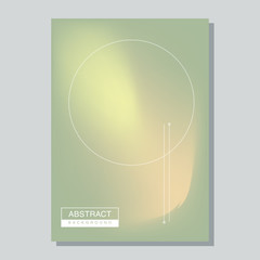 Abstract Minimalist Poster Template Design