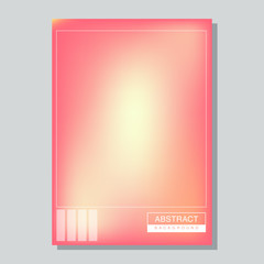 Fototapeta premium Abstract Minimalist Poster Template Design