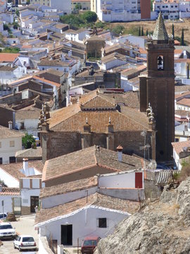 Cortegana, pueblo de Huelva, en el Parque Natural de la Sierra de Aracena y Picos de Aroche