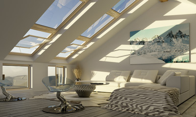 combles am&eacute;nag&eacute;es